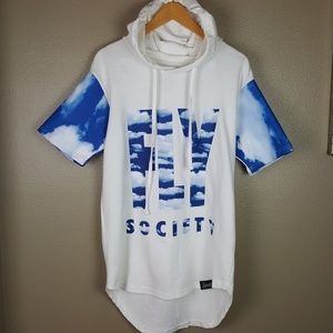 Fly Society Hood Long Tee